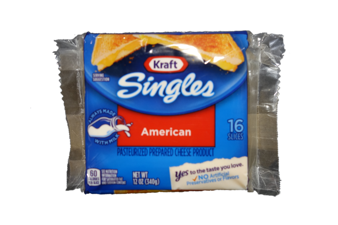 American Cheese Slices 16ct Mailed